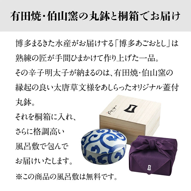 BBIQ特選ショップ | 【博多まるきた水産】博多あごおとし有田焼