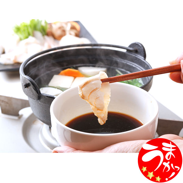 【ACSよか魚】幻の極上天然クエと真鯛の海鮮しゃぶしゃぶ（ちゃんぽん麺付き）