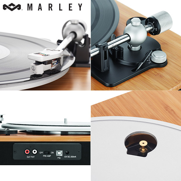 【The House of Marley】ワイヤレスターンテーブル