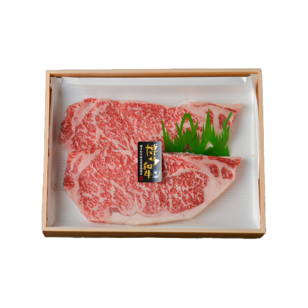 福岡県産 博多和牛ロース ステーキ 400g（約200g×2）