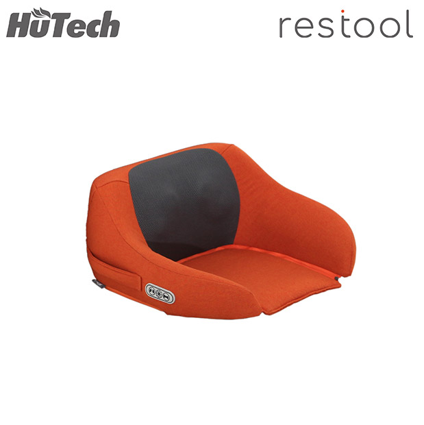 【ヒューテック】restool コンパクトシートマッサージャー パッションオレンジ (HT-4705J)